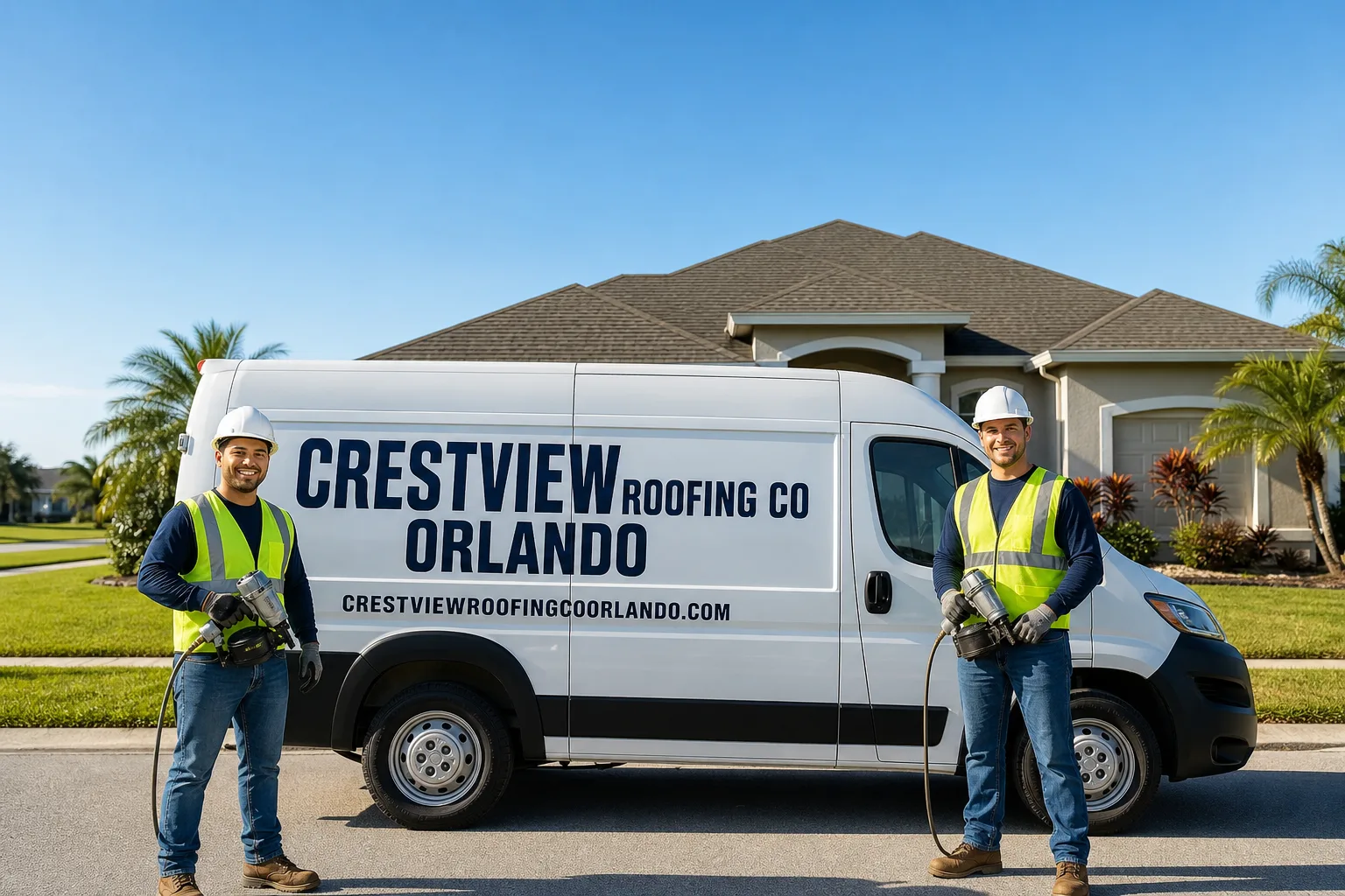Crestview Roofing Co Orlando roofing team