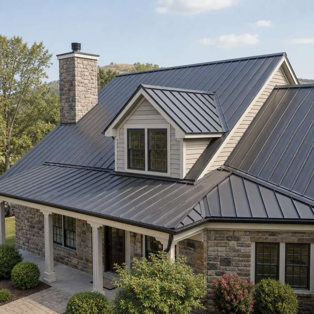 Metal roofing
